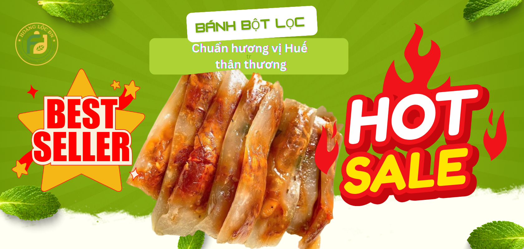 Banner bánh bột lọc